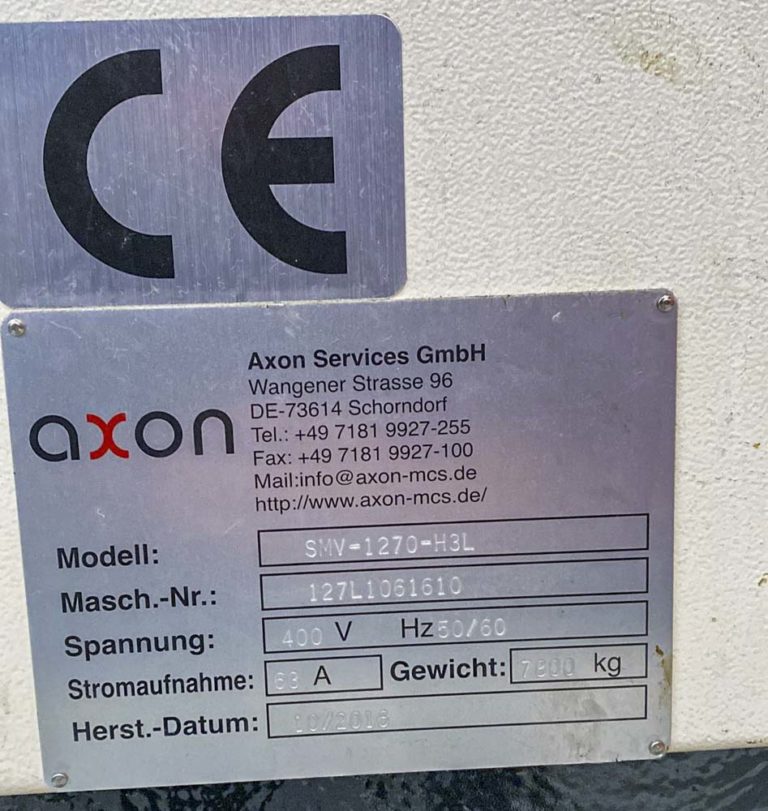 AXON VMC1270 12