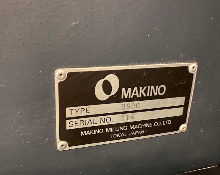 MAKINO D500 3